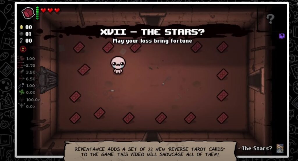 Tarot Cards Binding Of Isaac